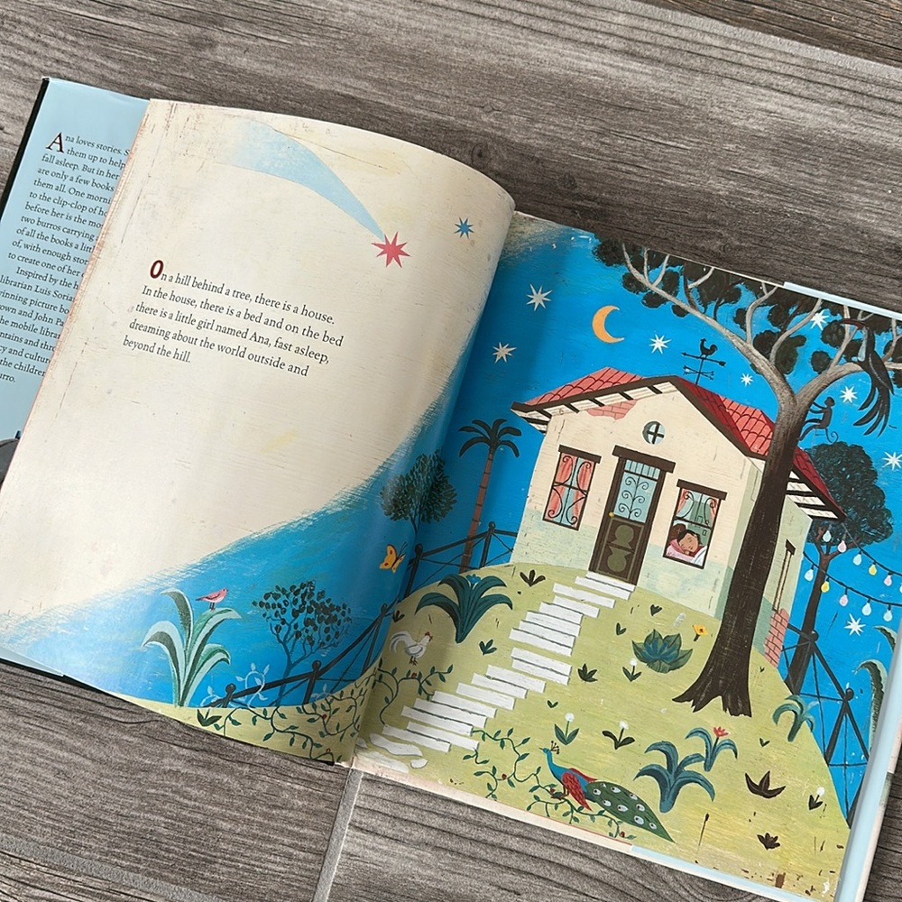 Waiting for the Biblioburro by Monica Brown - Hardcover Illustrated Book - Picture 6 of 8
